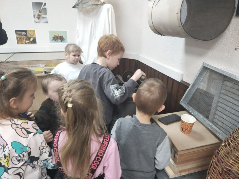 Детский сад №28 в гостях у Пчелотеки